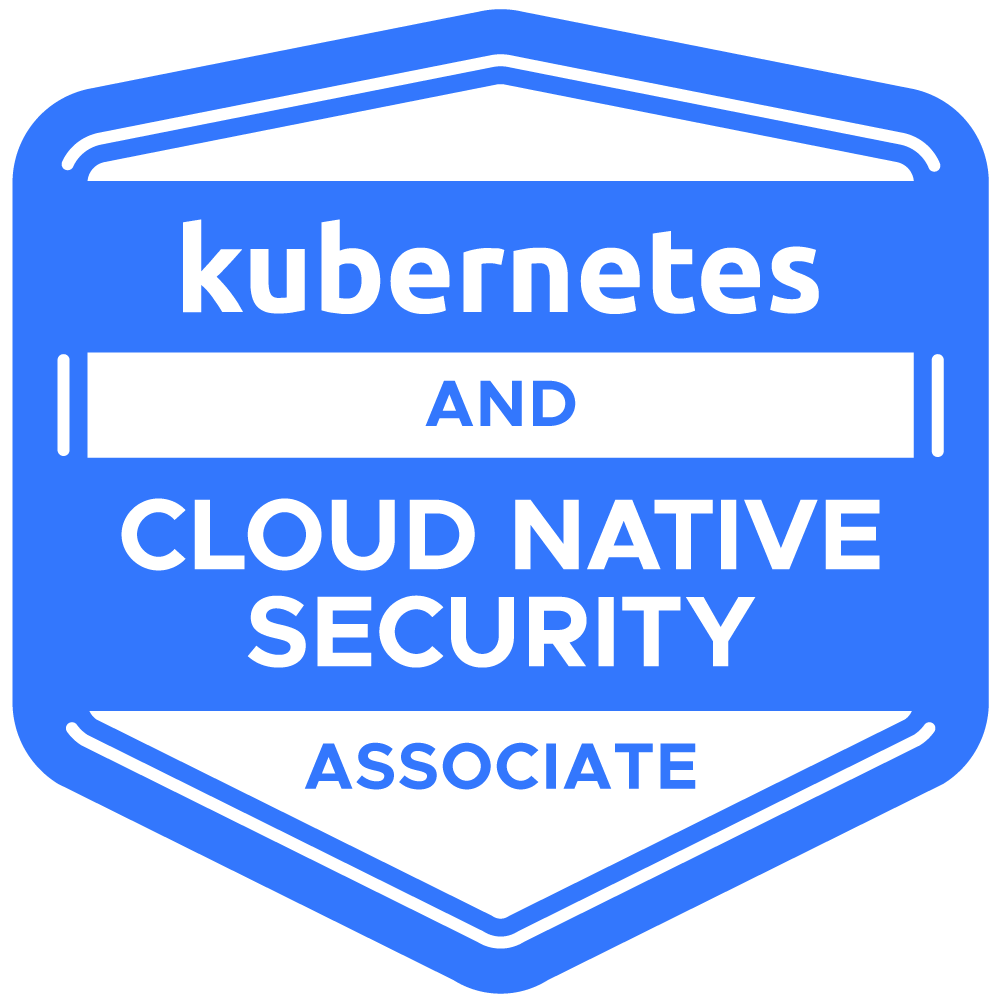 KCSA Kubernetes and Cloud Native Security Associate certification badge for cloud native security fundamentals